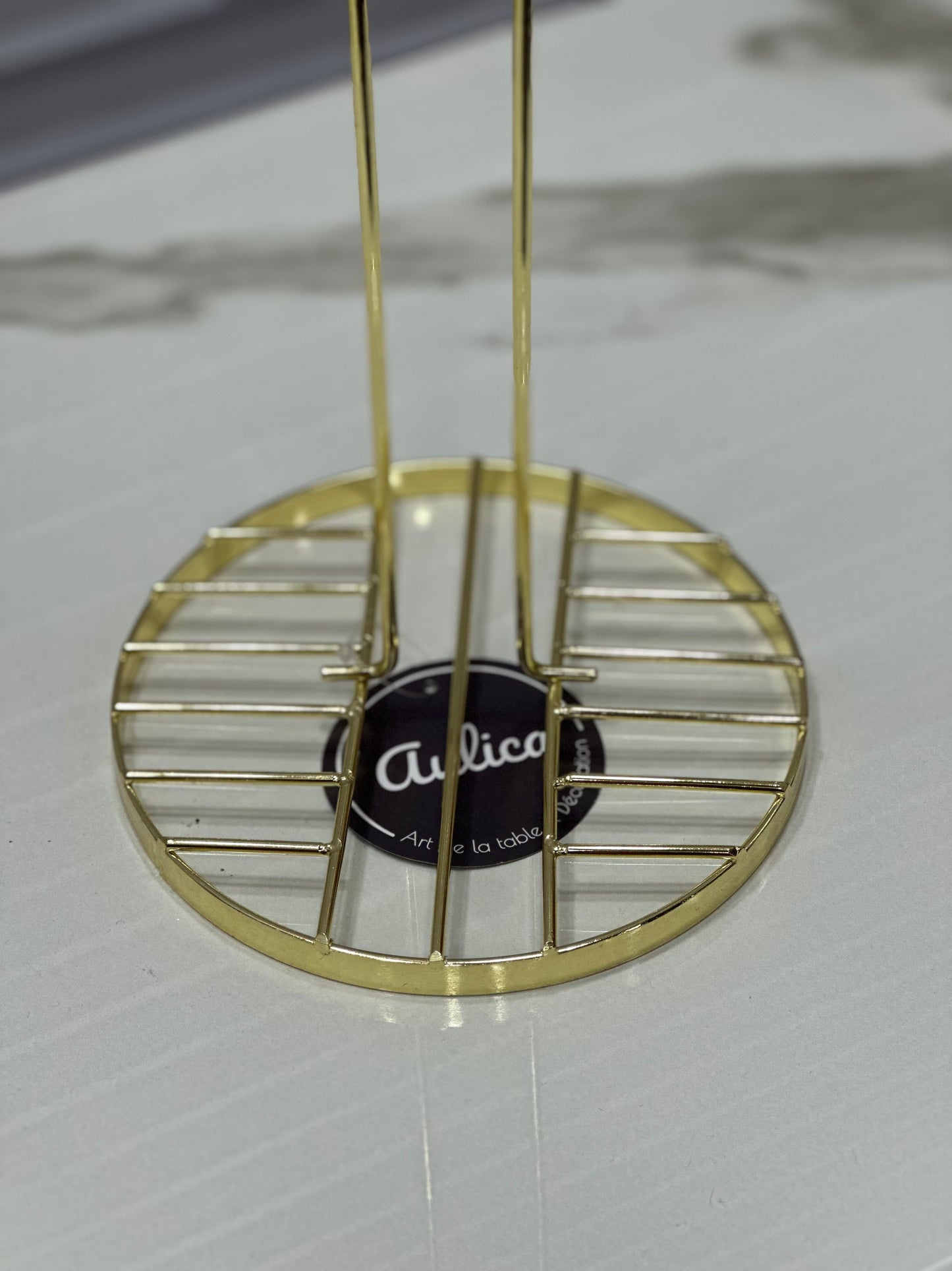 Portarotolo da cucina oro