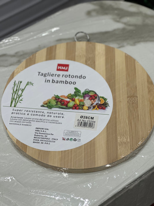 Tagliere rotondo Bamboo