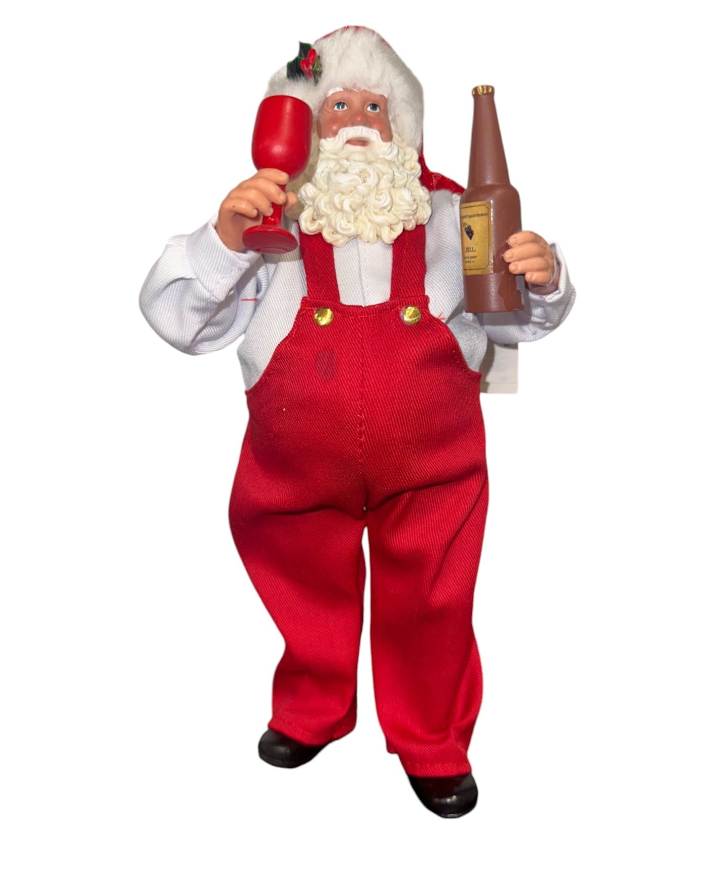 Statuetta Babbo Natale Vino