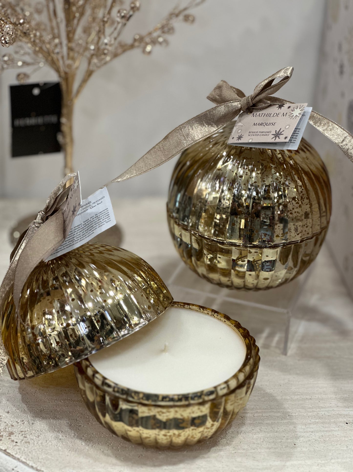 Candela Pallina Natale