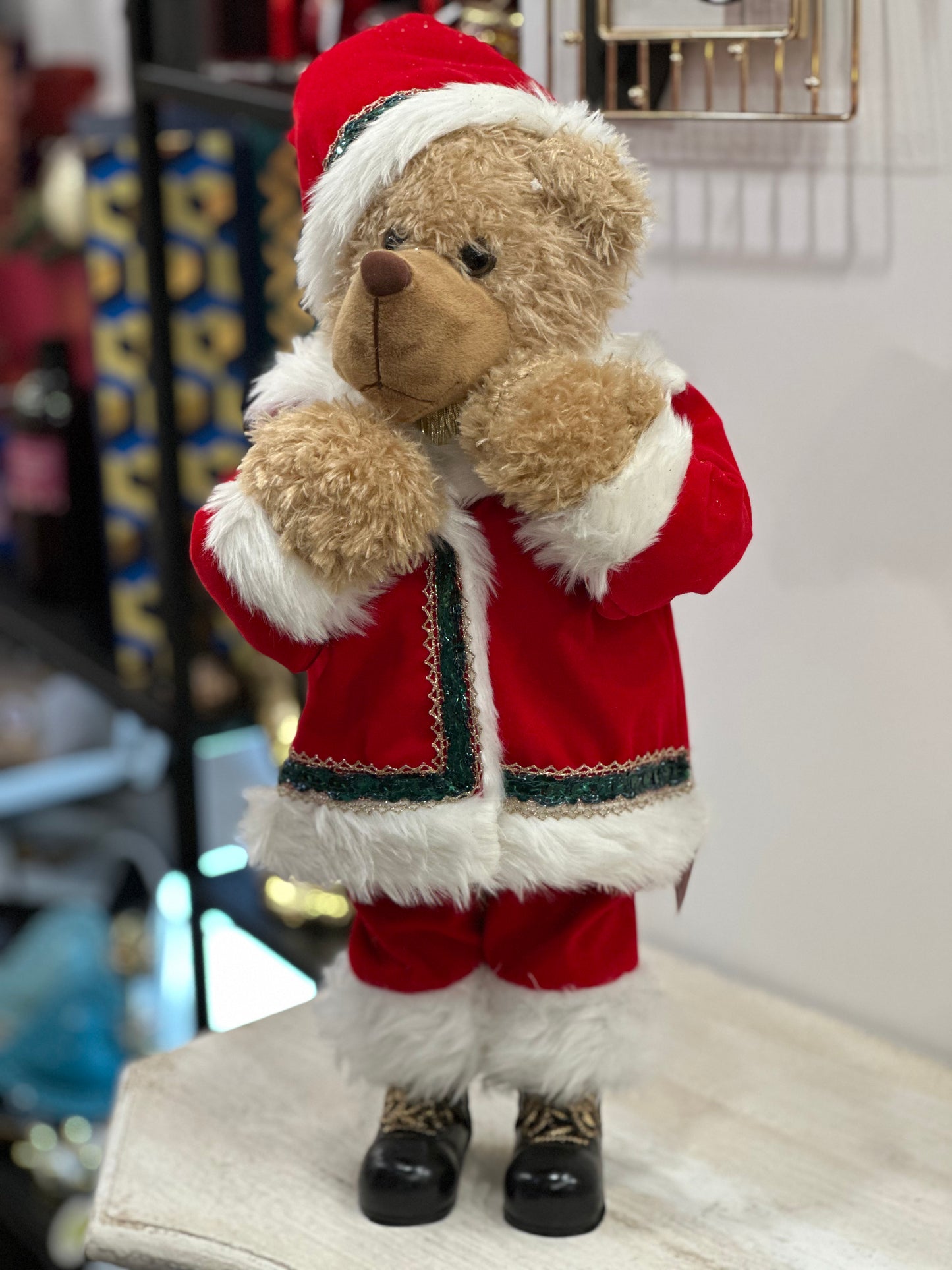 Statuetta Orso Natale