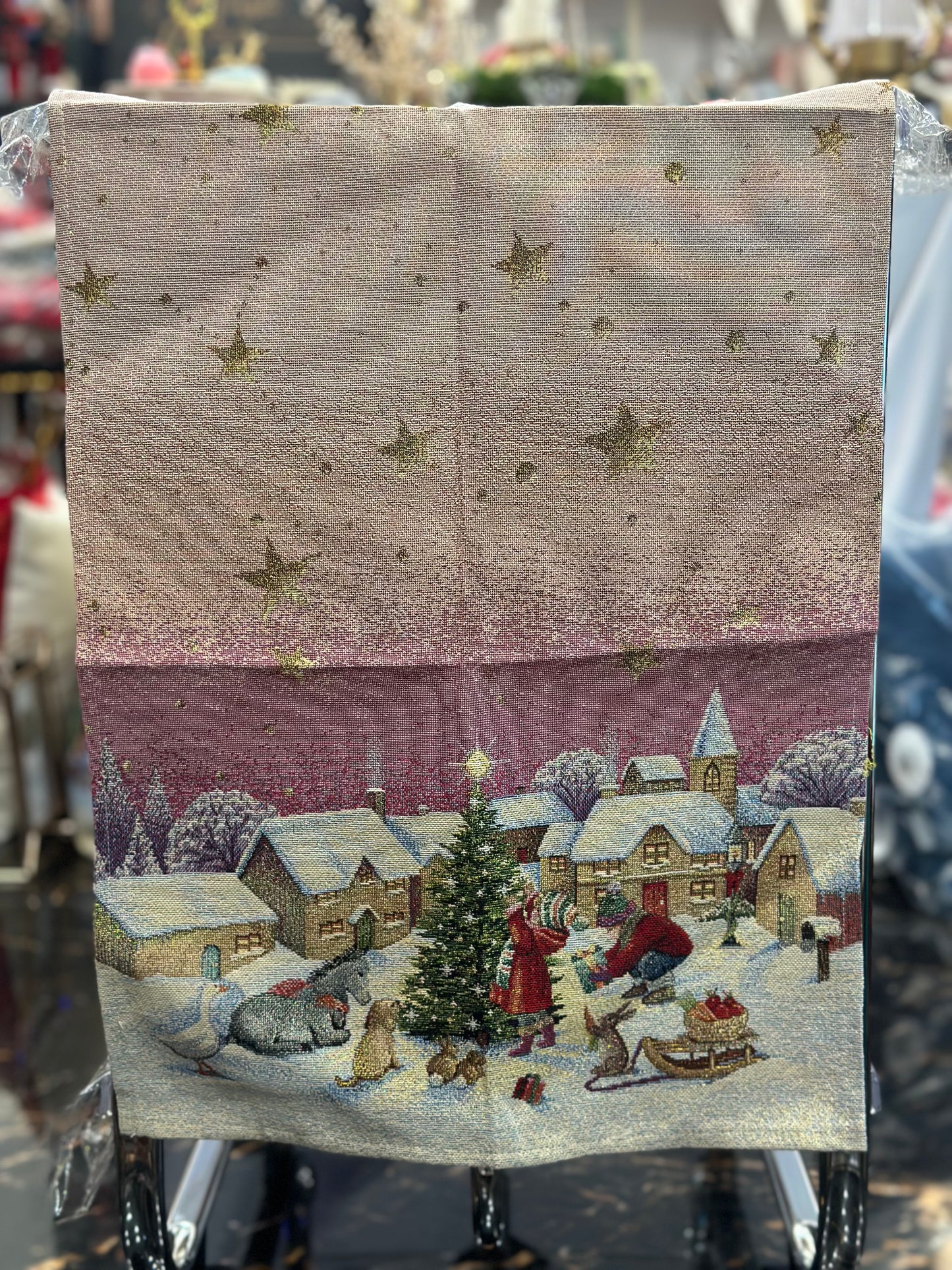 Runner Natalizio | Città innevata