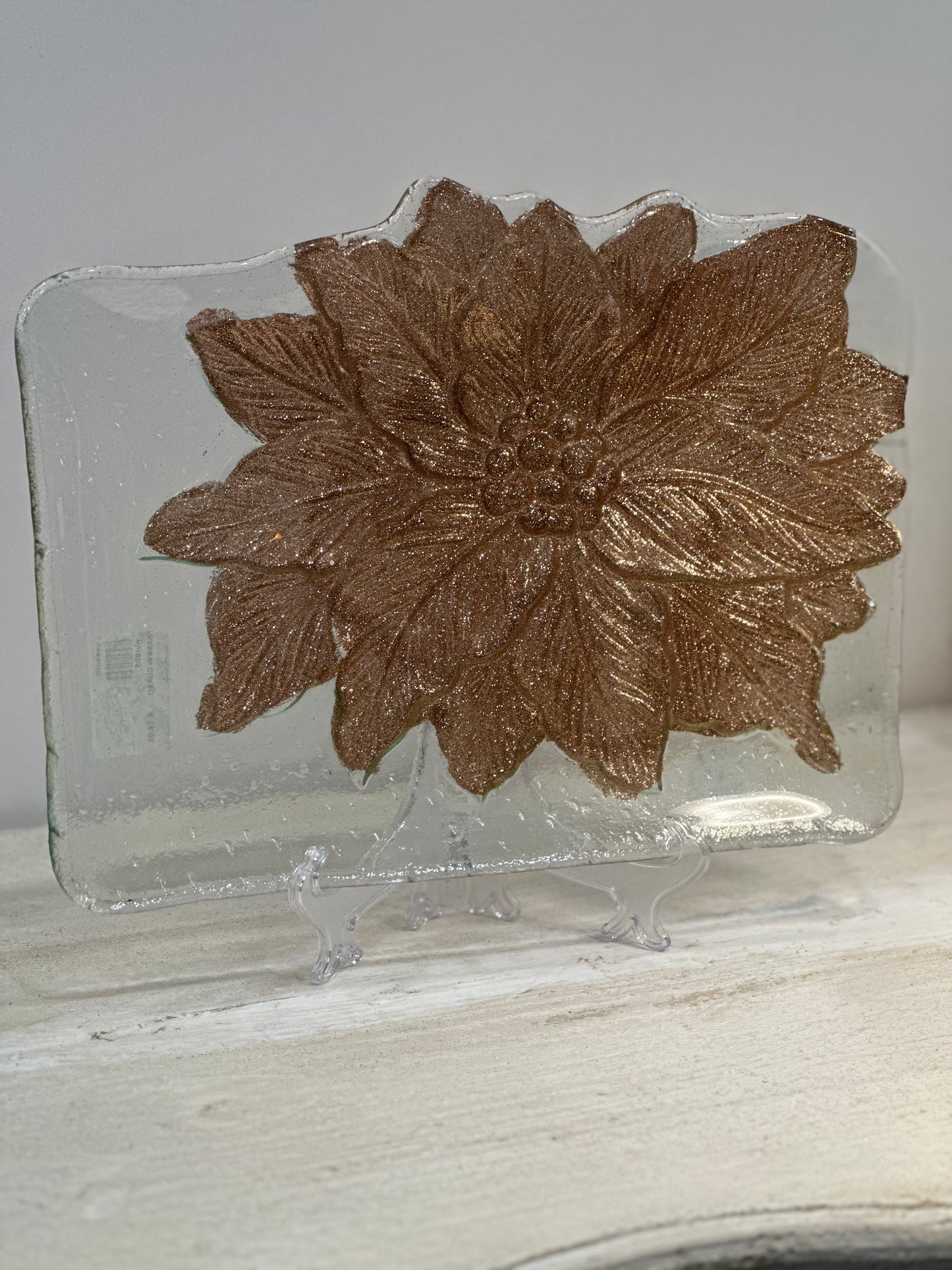 Vassoio Stella di Natale oro | BIG