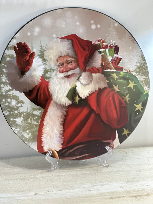 Sottopiatto Babbo Natale Regali