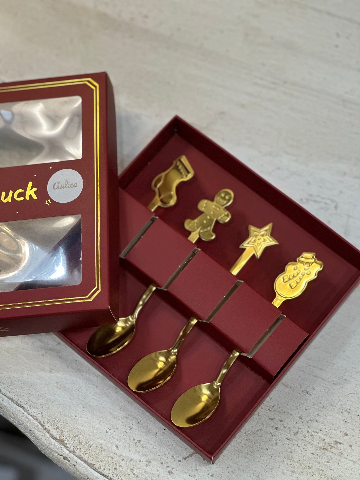 Cucchiaini Neve | Oro