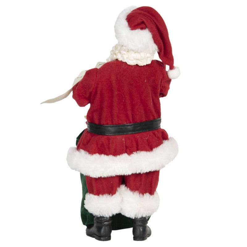 Statuetta Babbo Natale Lista