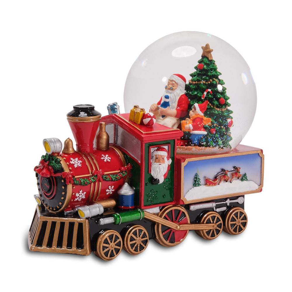 Carillon Trenino Babbo Natale