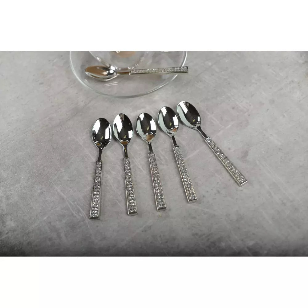 Cucchiaini da dessert Brillantini Aulica | 6 PEZZI