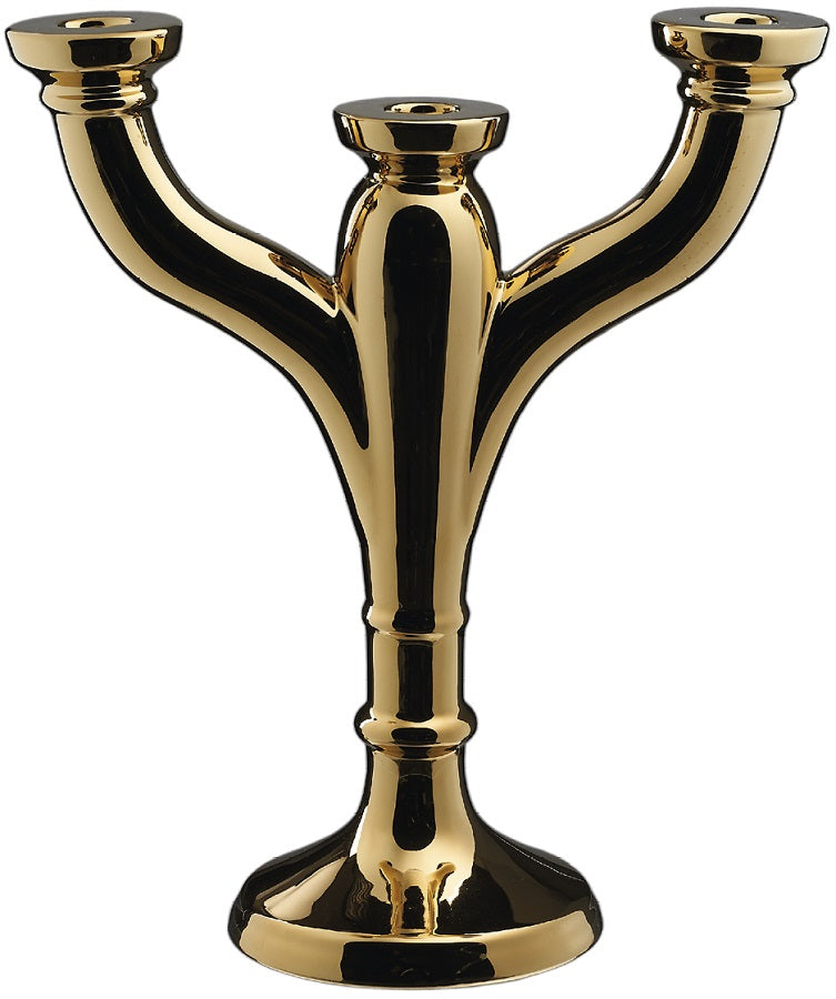 Portacandela Oro | 3 Braccia