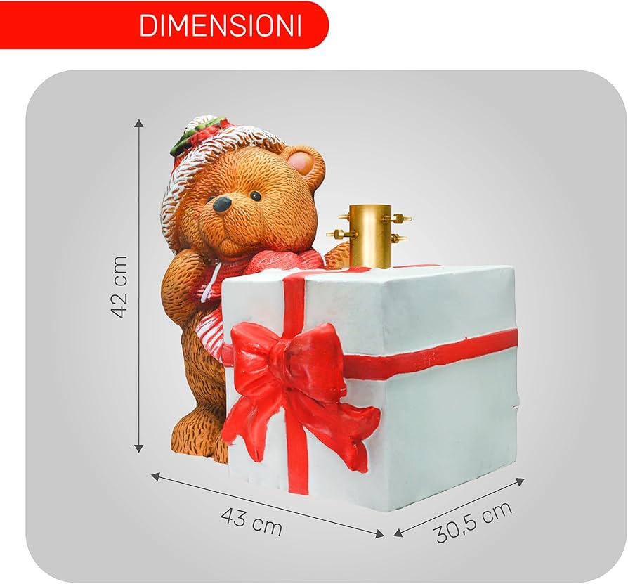 Supporto albero teddy