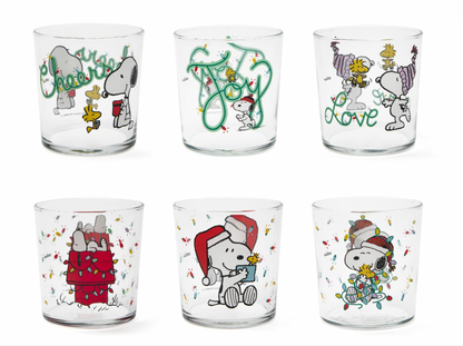 Set Bicchieri Peanuts