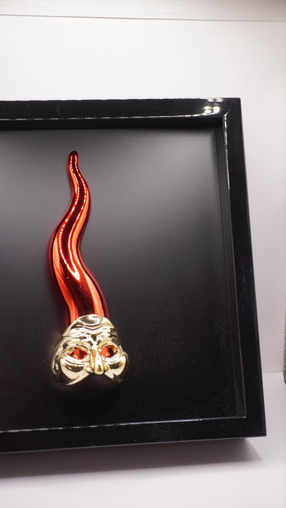 Quadro corno pulcinella