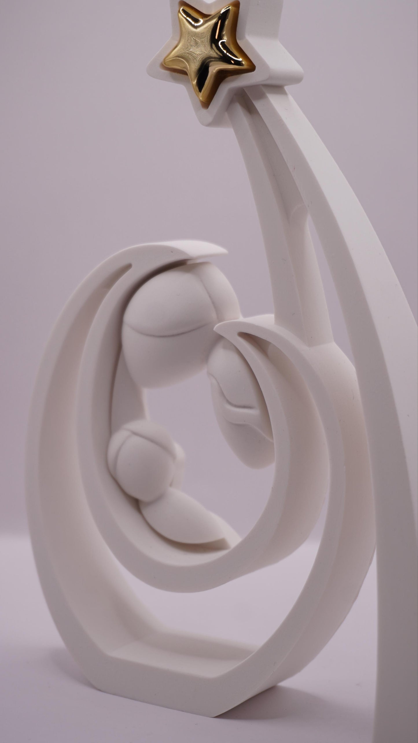 Sacra famiglia stil forato