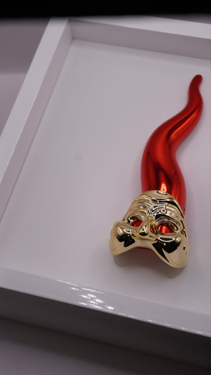 Quadro corno pulcinella