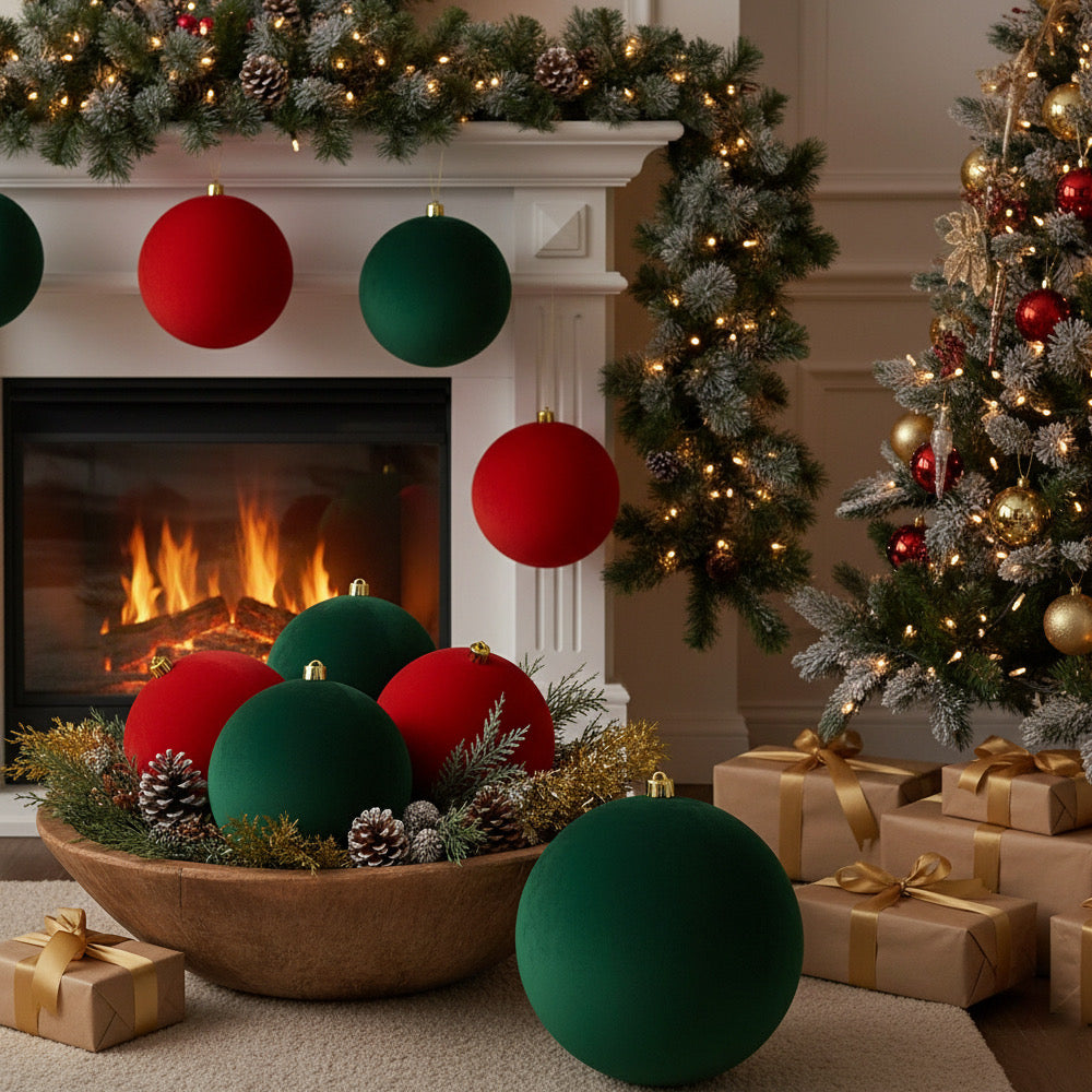 Pallina in velluto 20cm