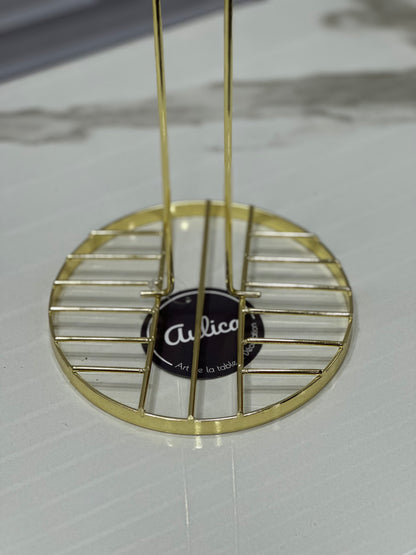 Portarotolo da cucina oro