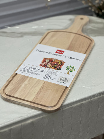 Tagliere con manico Bamboo
