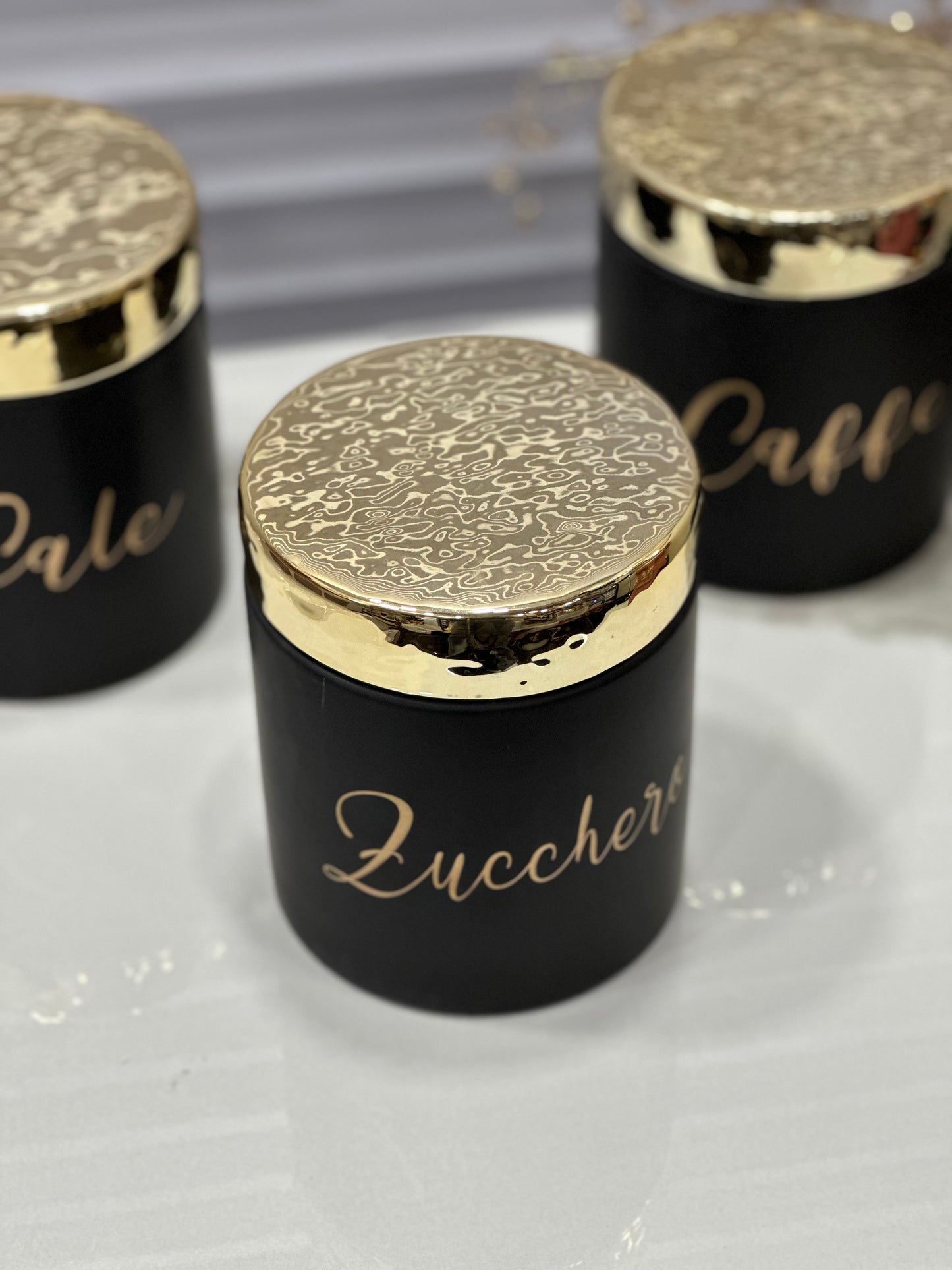 Tris Barattoli | Noir