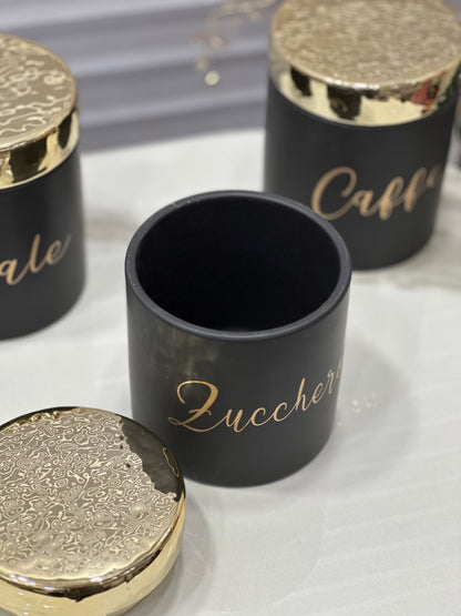 Tris Barattoli | Noir