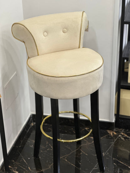 Sgabello Luxury Beige