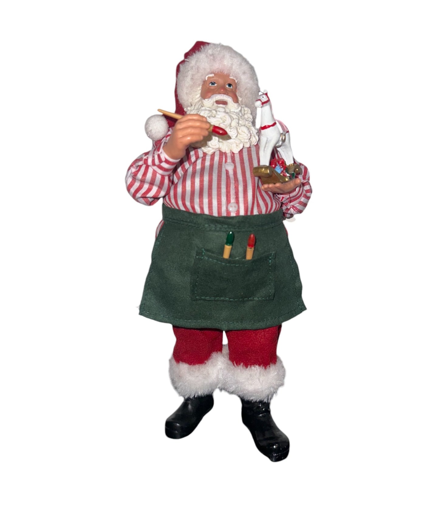 Statuetta Babbo Natale Artista