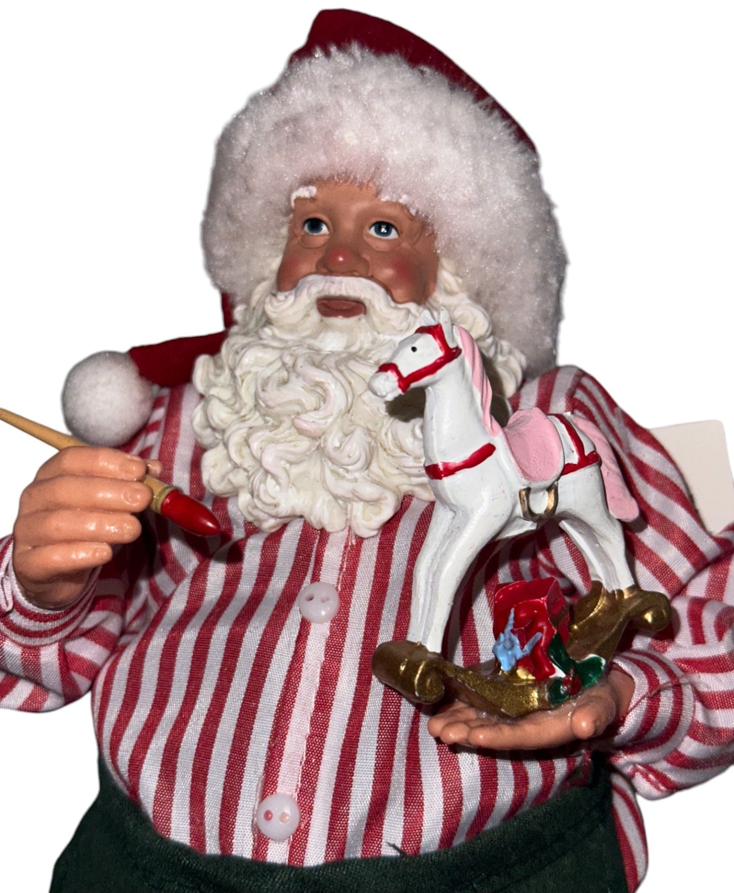 Statuetta Babbo Natale Artista