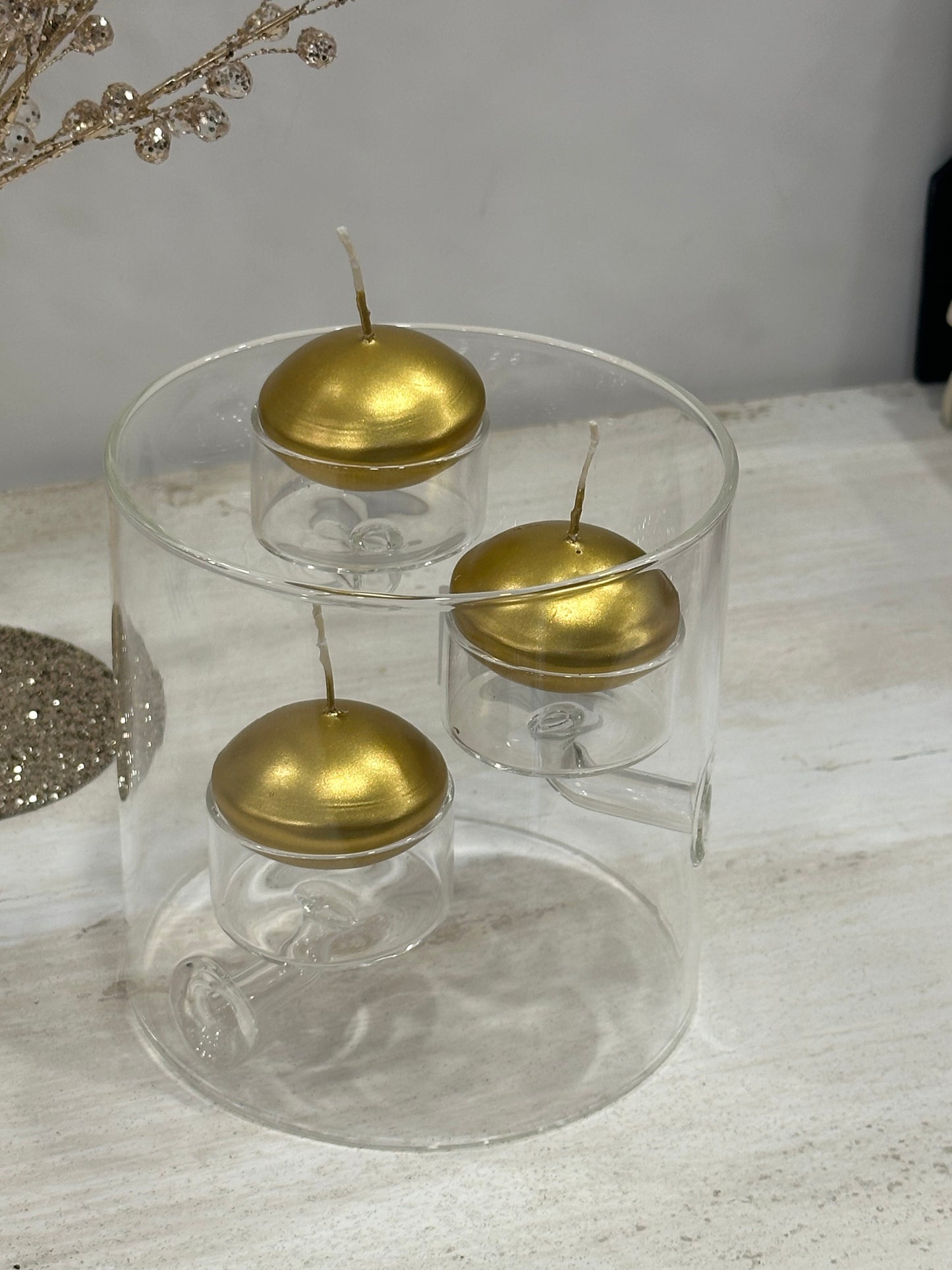 Portacandele Cilindro Trasparente | MINI