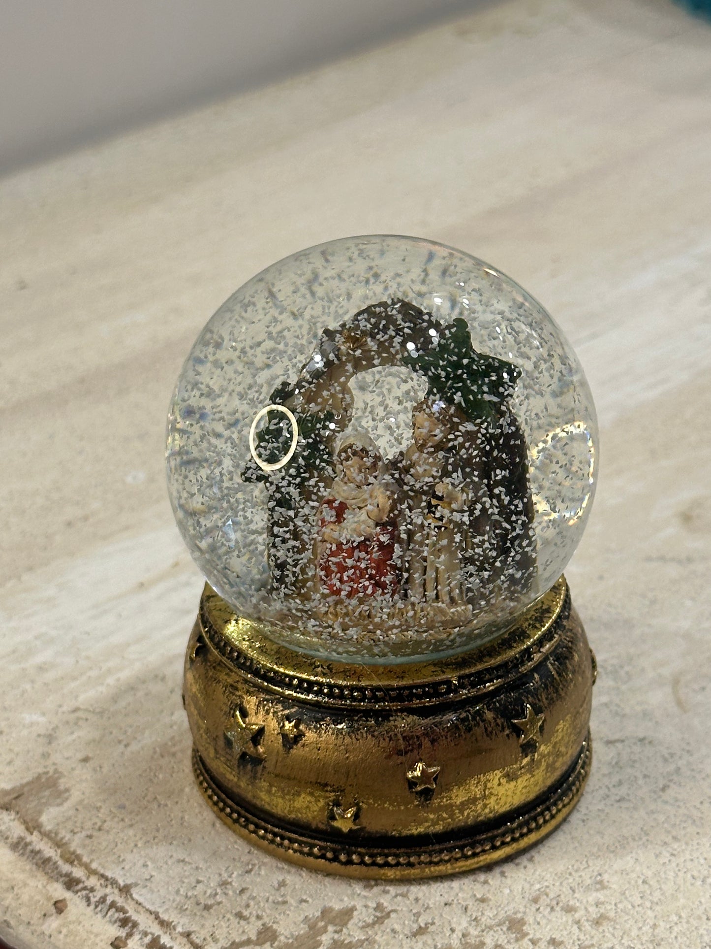 Palla di vetro natalizia