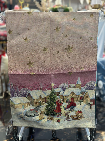 Runner Natalizio | Città innevata