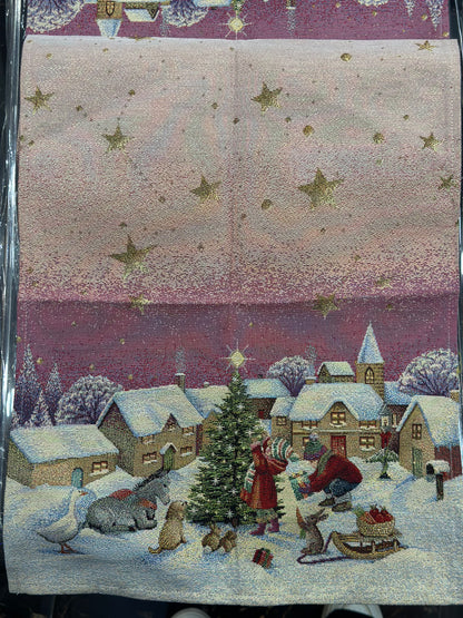 Runner Natalizio | Città innevata