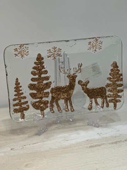 Vassoio Renne oro | SMALL