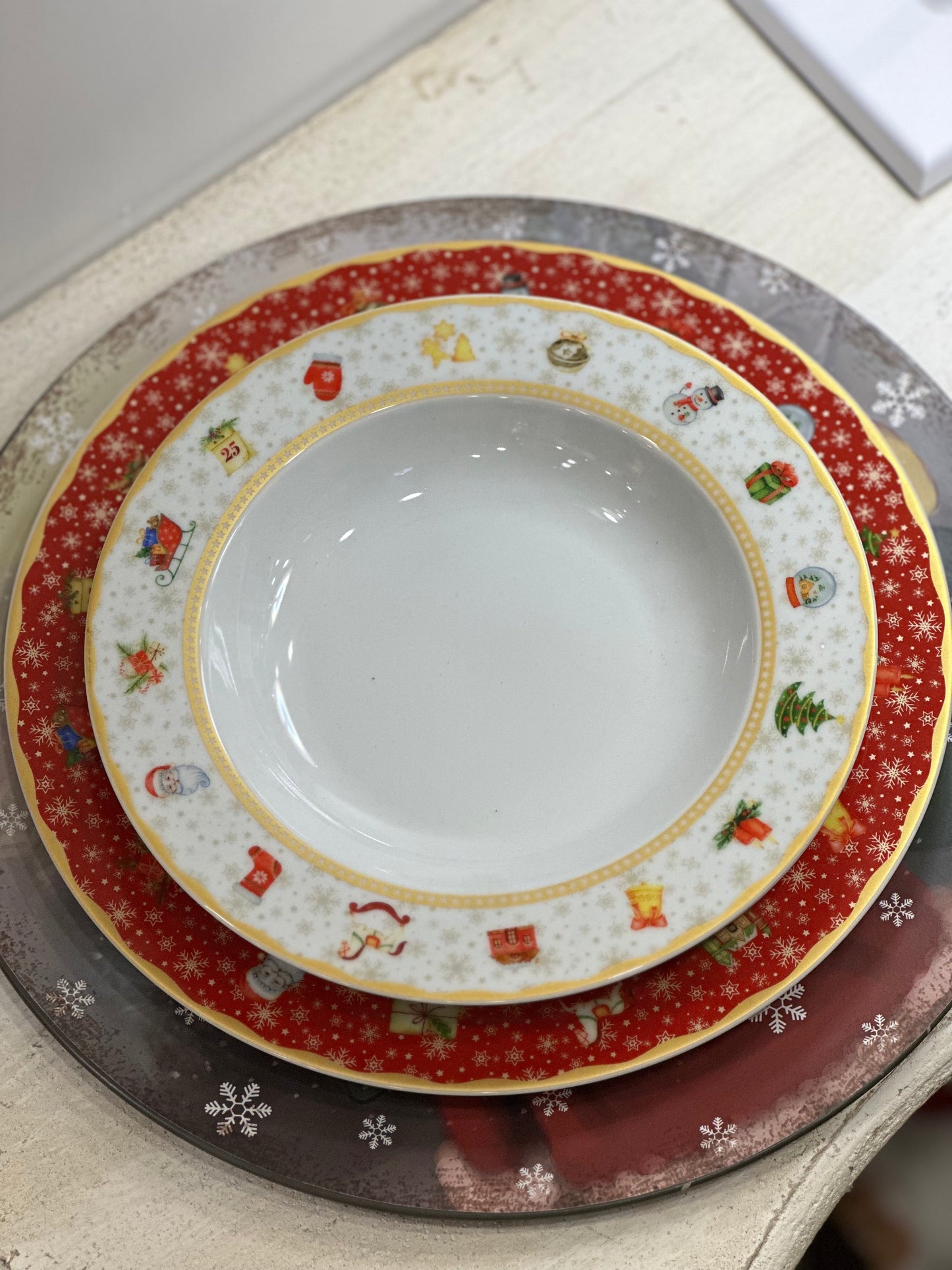 Sottopiatto Babbo Natale Christmas