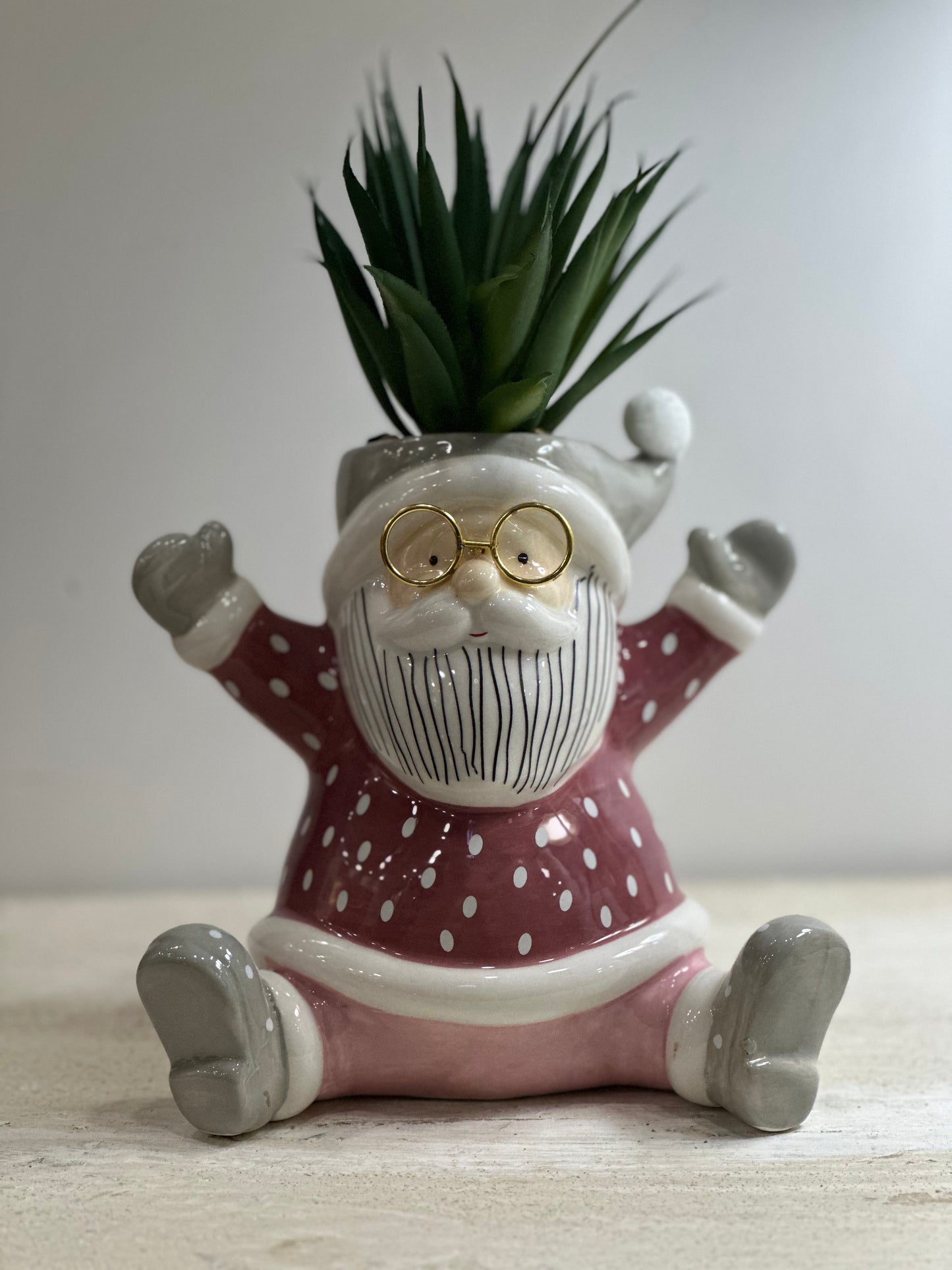 Piantina Babbo Natale Seduto