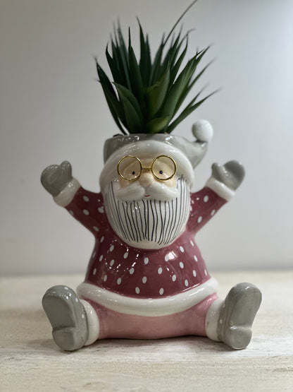 Piantina Babbo Natale Seduto