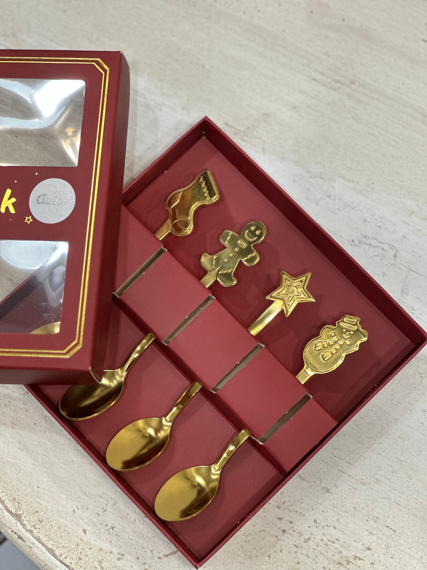 Cucchiaini Neve | Oro