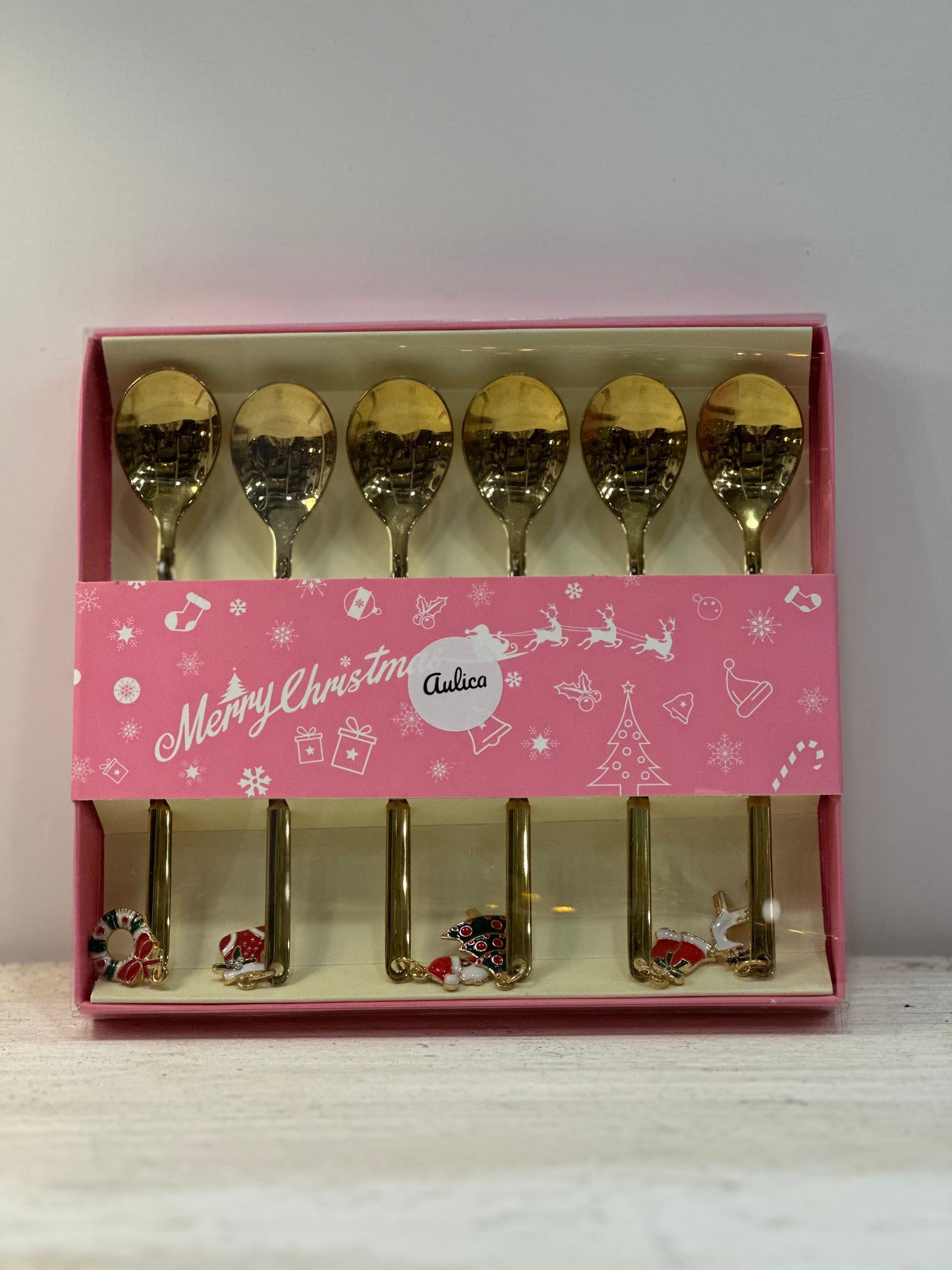 Cucchiaini Natale | Oro