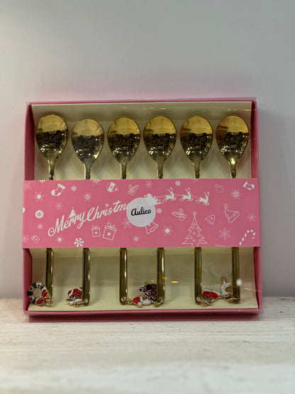 Cucchiaini Natale | Oro