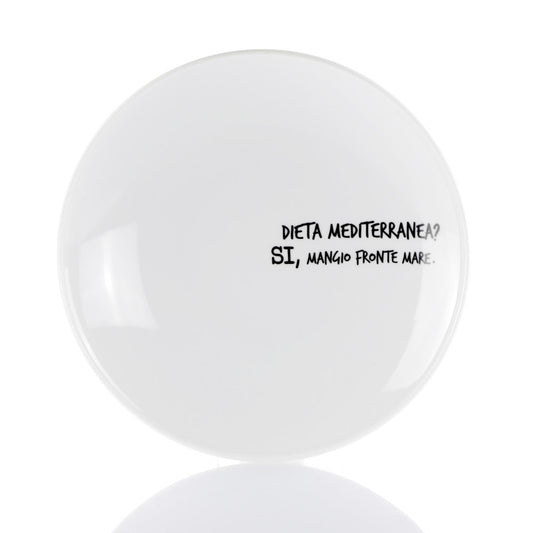 Piatto Pasta Dieta Mediterranea | 30CM