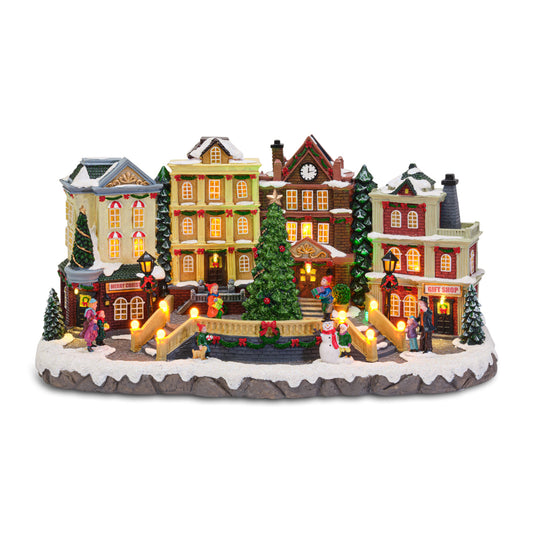 Villaggio di Natale Albero