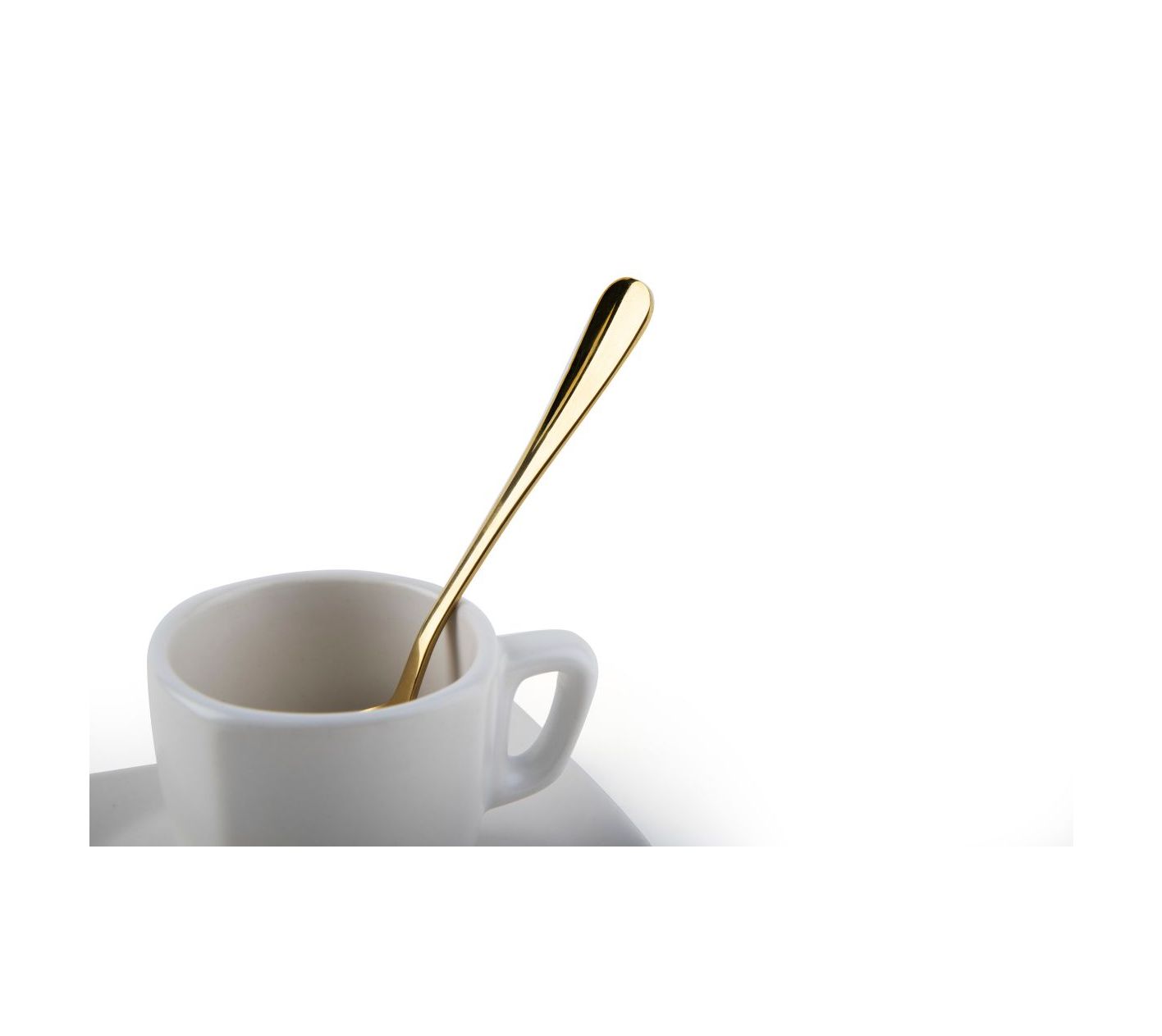 Cucchiaini da caffè Oro | 6 PEZZI