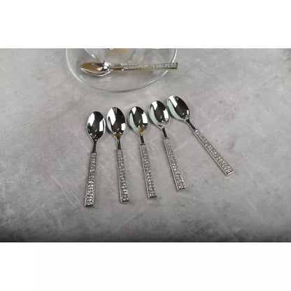 Cucchiaini da dessert Brillantini Aulica | 6 PEZZI