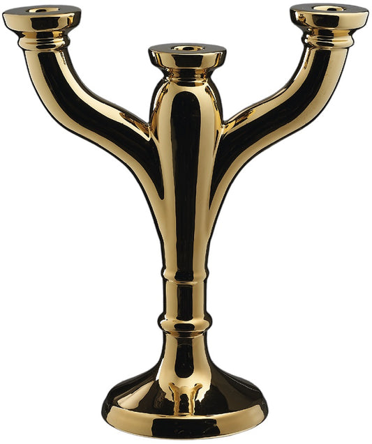 Portacandela Oro | 3 Braccia