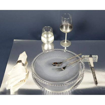 Posate Argento con finitura Martellata Aulica | 24 PEZZI