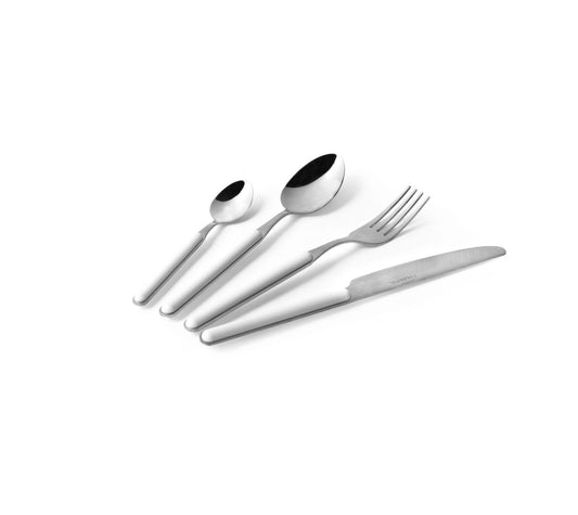 Posate Manico Bianco | 24 PEZZI