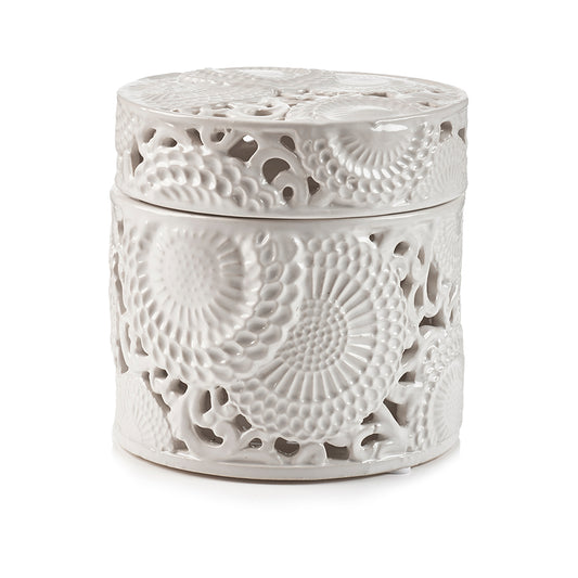 Potiche Rotonda Bianca