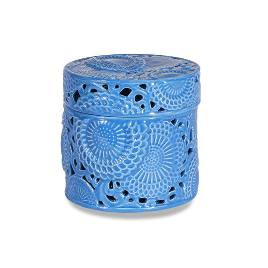 Potiche Rotonda Celeste